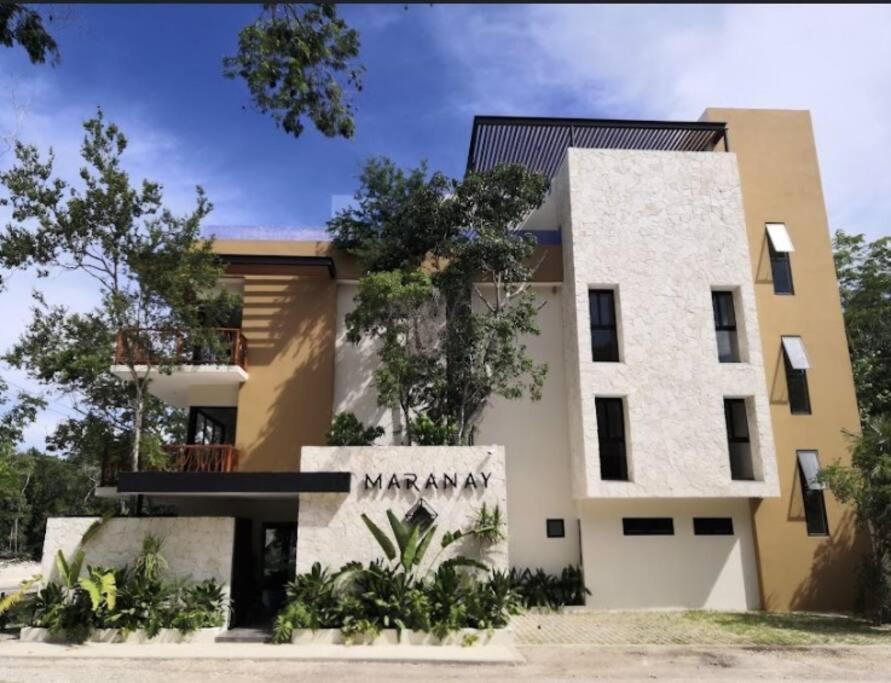 Villa Loft increíble king size Alberca infinita,Gym en medio de la selva Tulum Exterior foto