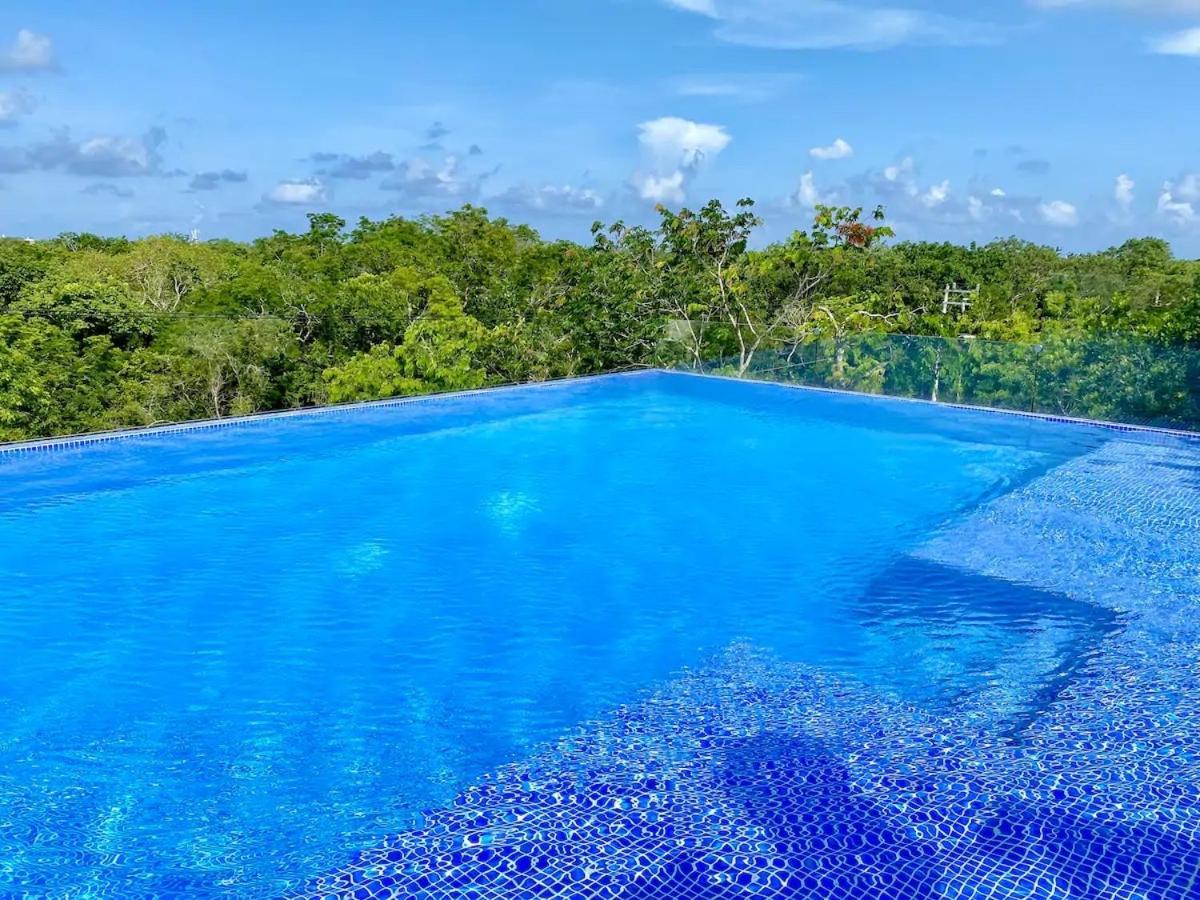 Villa Loft increíble king size Alberca infinita,Gym en medio de la selva Tulum Exterior foto