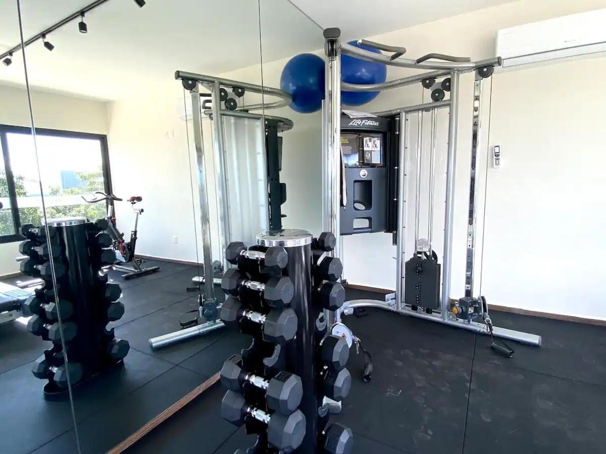 Villa Loft increíble king size Alberca infinita,Gym en medio de la selva Tulum Exterior foto